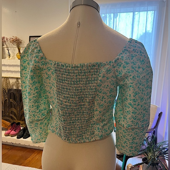 Levi’s the Statemwnt blouse in blue NWT - Picture 5 of 8